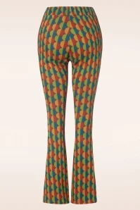 Amy Flared Pants In Purple 4 Amy Flared Pants In Purple - Image 2