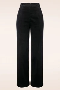 Cutie Corduroy Trousers In Black