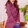 Betsy Hearts Dress In Purple -Past Perfect Style 247590 Tante Betsy 47675 Dress Hearts Purple 020LW category