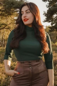 Sandra Top In Green