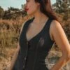 Dianne Waistcoat In Black -Past Perfect Style 247934 Rock A Booty 48144 Gilet Dianne Black 09112023 017W category