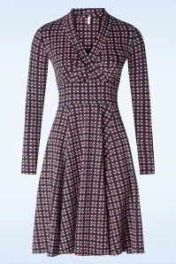 Blutsgeschwister Shalala Tralala Shawl Dress In Heartbeat Goes Boom Boom